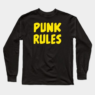 PUNK RULES circa ‘83 Long Sleeve T-Shirt